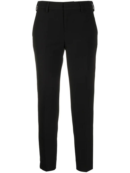 Cropped Slim-Fit Trousers
