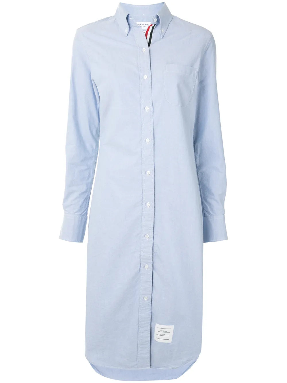 Oxford Knee-Length Shirtdress