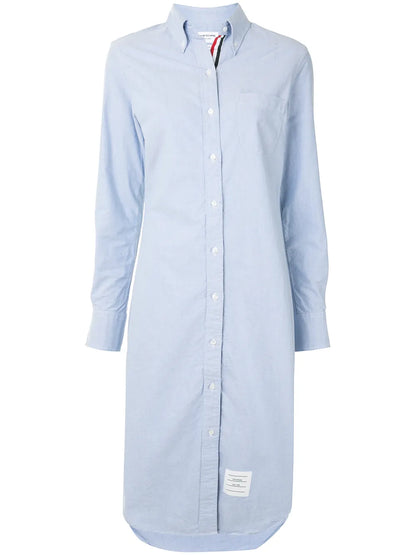 Oxford Knee-Length Shirtdress