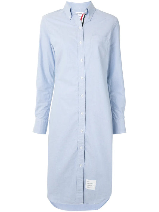 Oxford Knee-Length Shirtdress