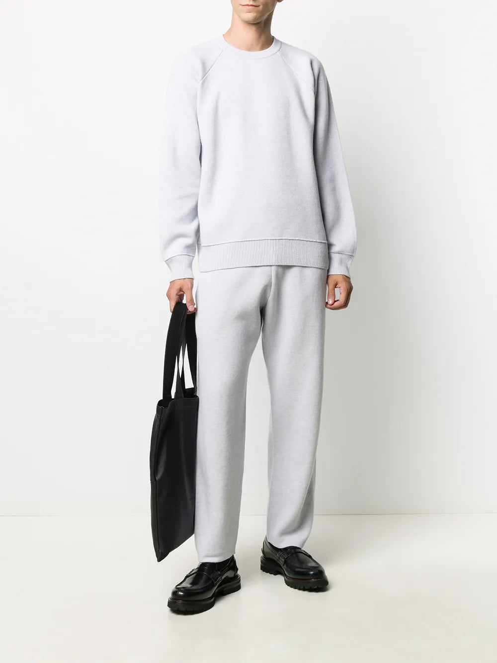 Ideal Rib-Trimmed Cashmere Jumper