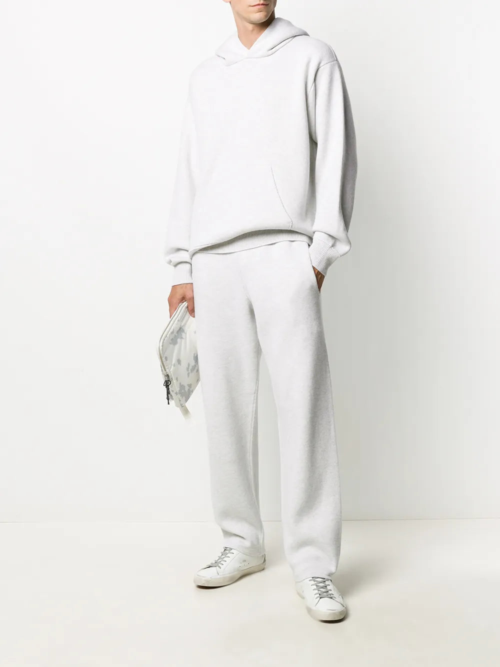 Ideal Rib-Trimmed Oversized Hoodie