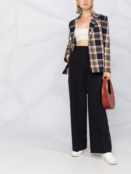 Ribbed Knit Cropped Vest