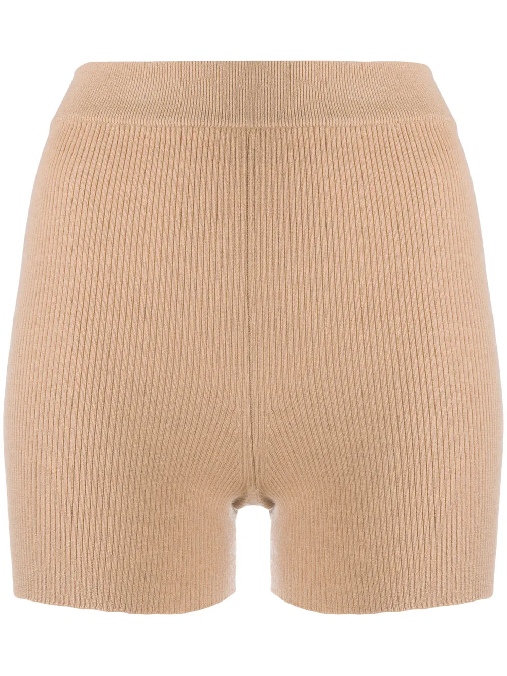 Alexa Ribbed-Knit Biker Shorts