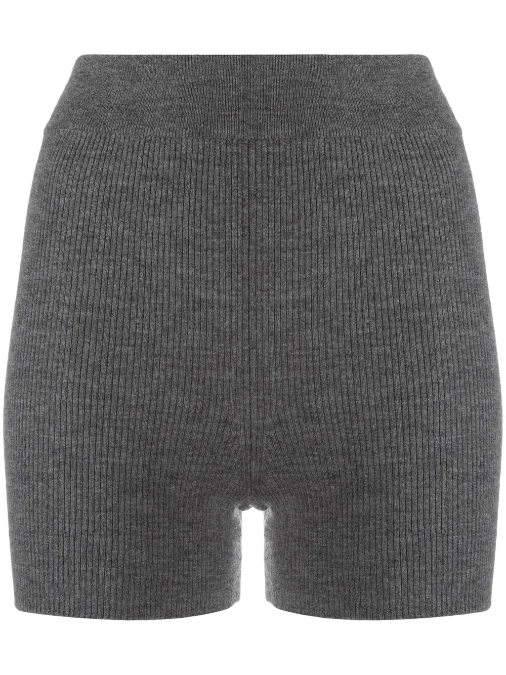 Alexa Ribbed-Knit Biker Shorts