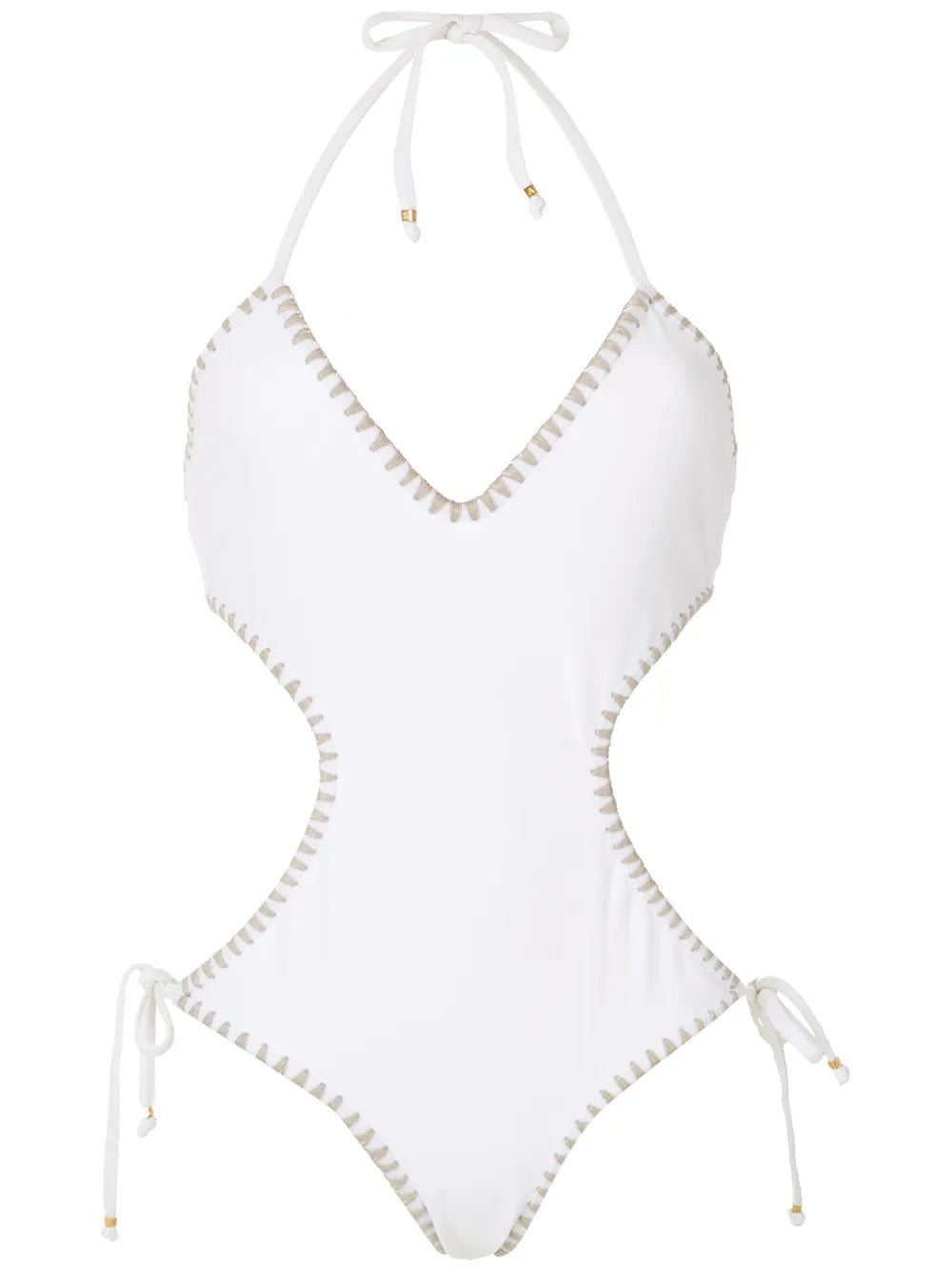 Tie Cut-Out One-Piece