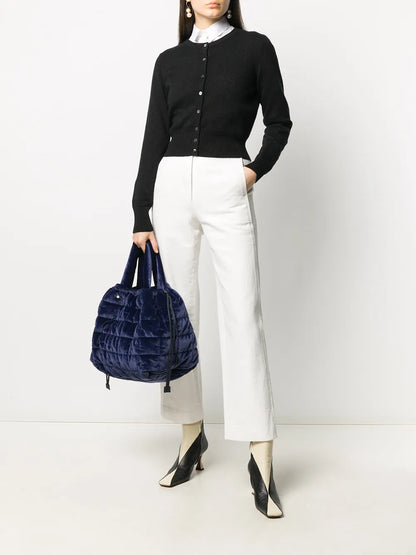 Metallic Threading Cashmere Cardigan
