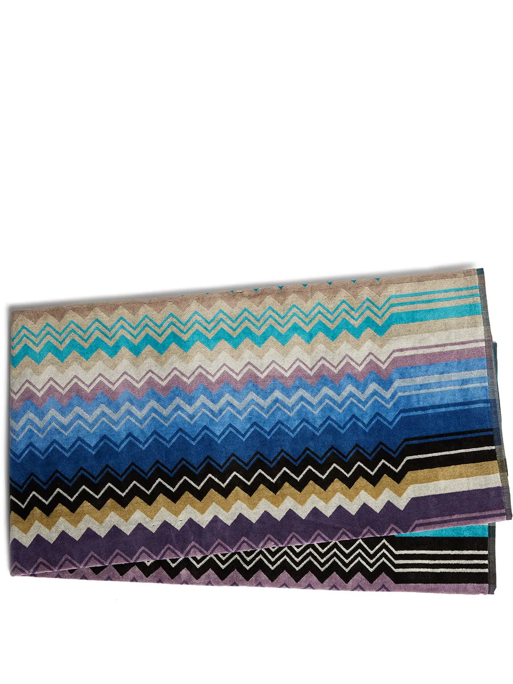 Giacomo Zig Zag Print Towel