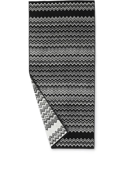 Keith Chevron Print Bath Towel
