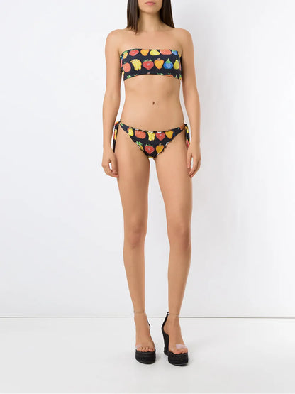 Frufru Bandeau Bikini Set