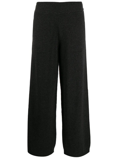 Flared Knitted Trousers