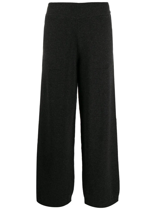 Flared Knitted Trousers