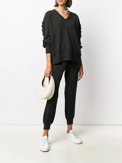 V-Neck Cashmere Jumper
