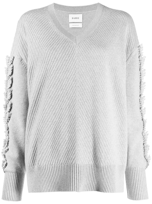 Textured Sleeve Jumper