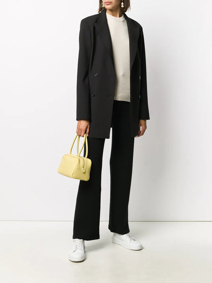 Wide-Leg Knitted Trousers