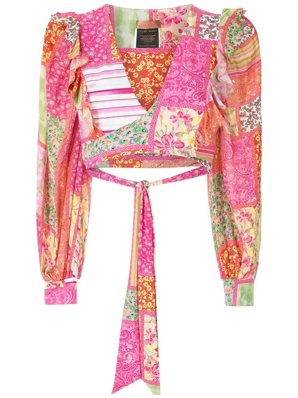 Elia Printed Cropped Top
