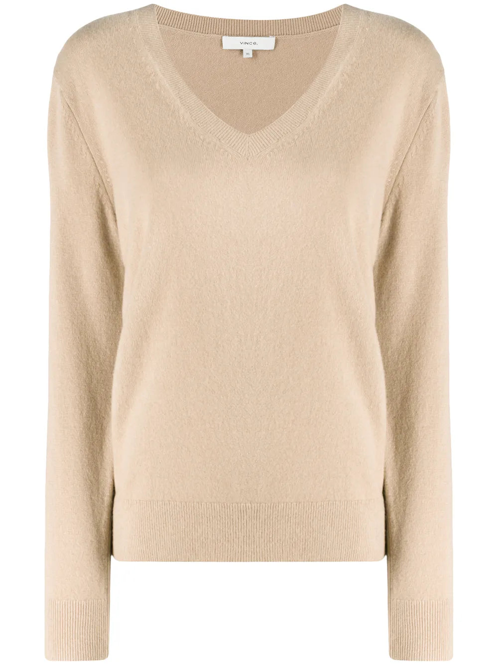 V-Neck Knitted Jumper