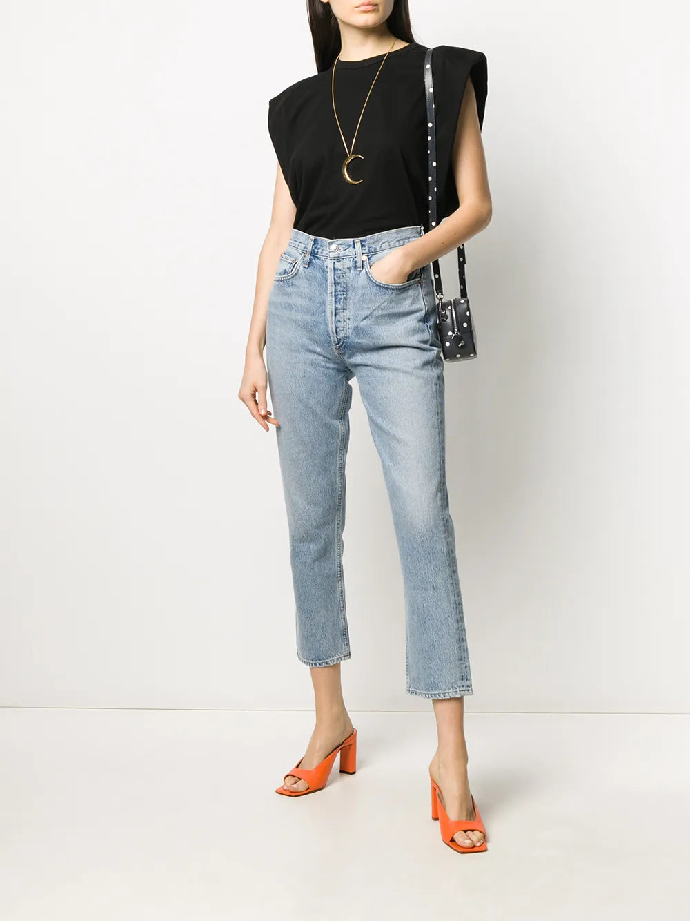 Cropped Skinny-Fit Jeans