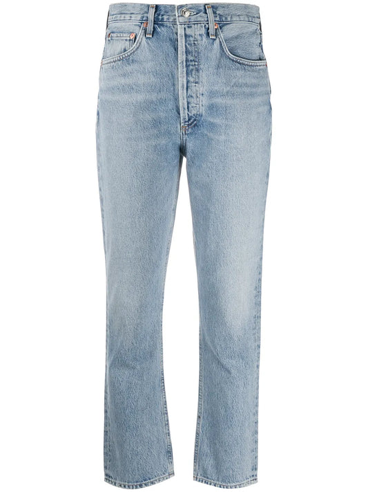 Cropped Skinny-Fit Jeans