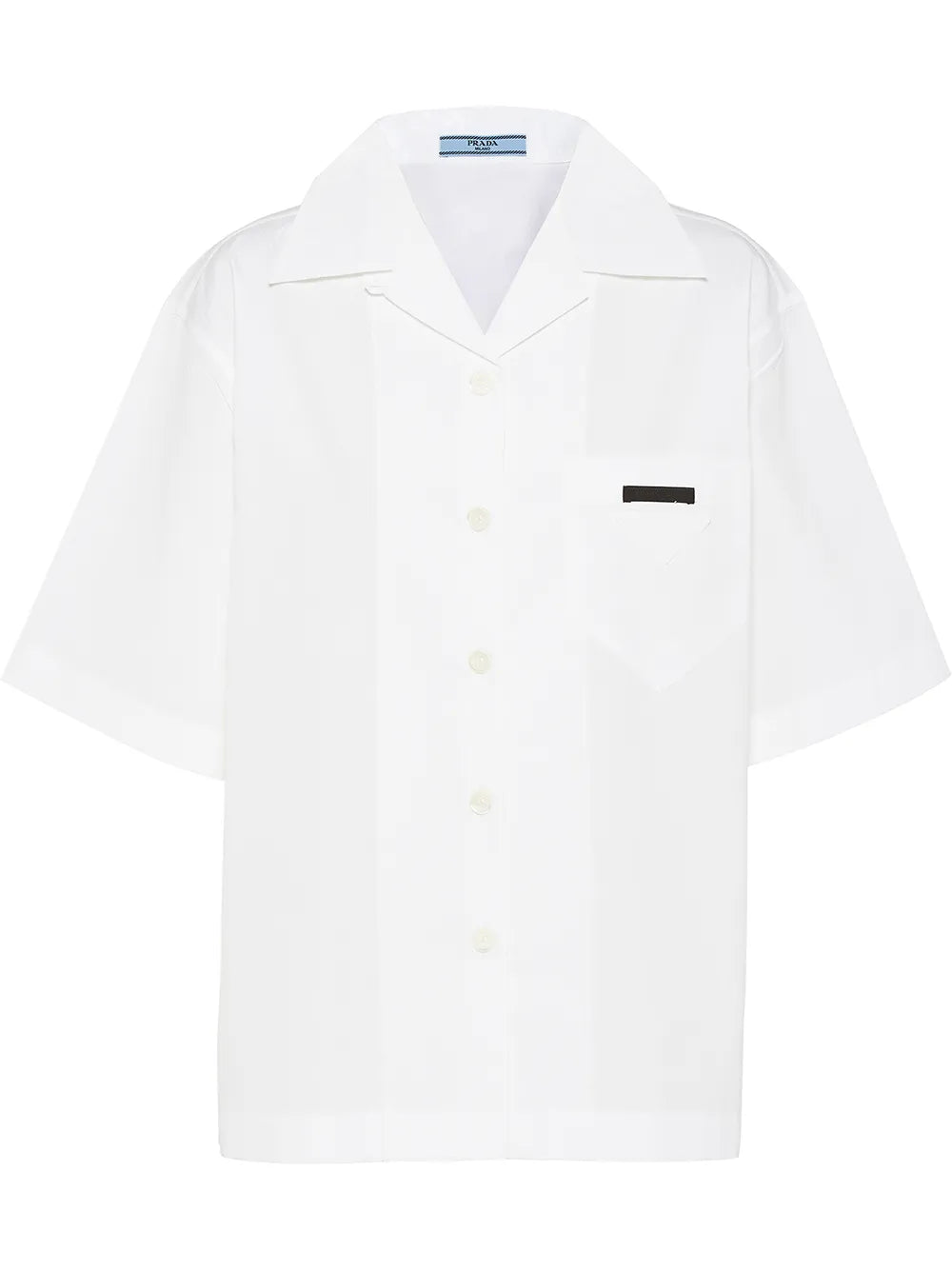 Panelled Bowling-Style Shirt