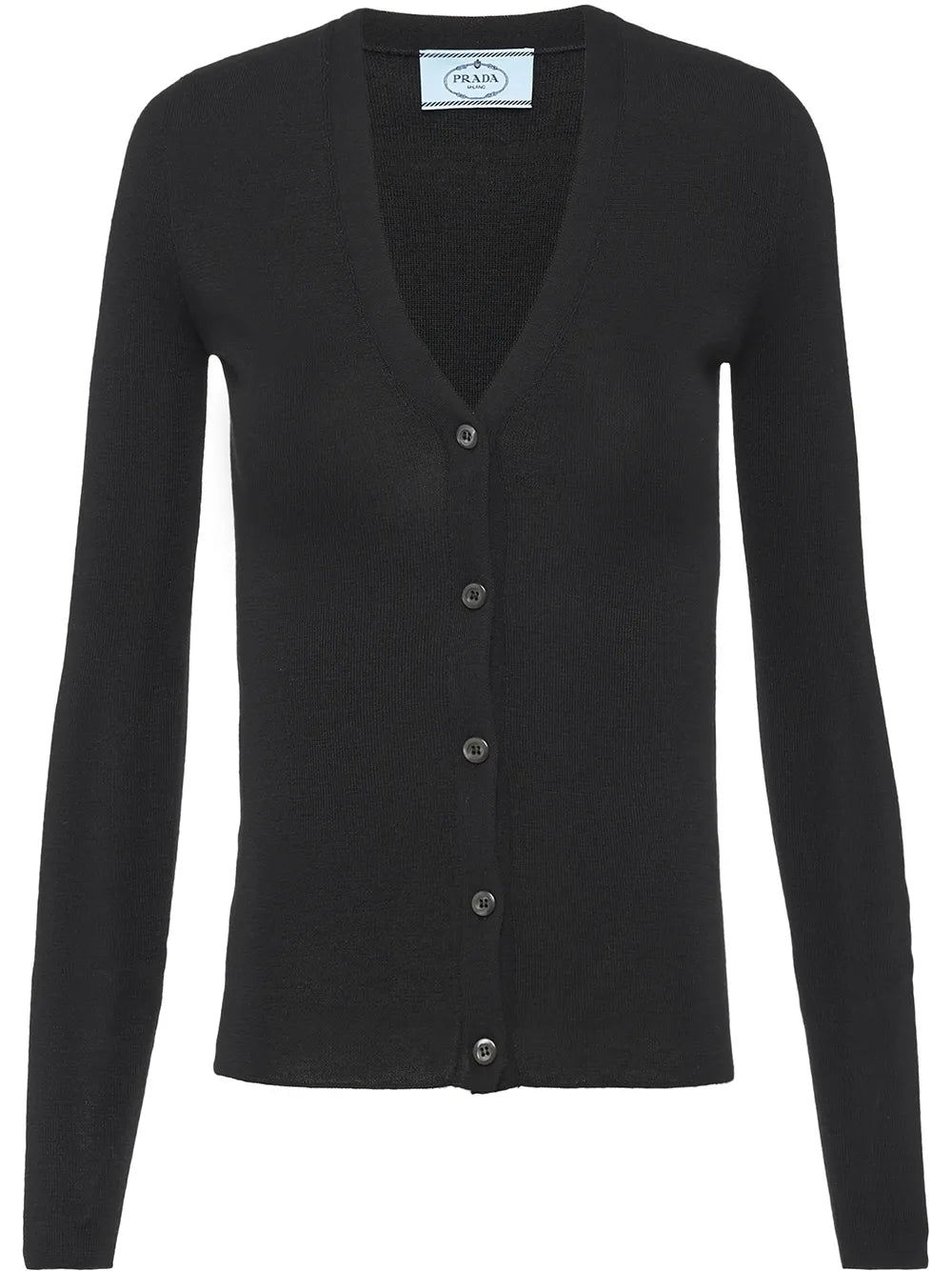 V-Neck Cashmere-Silk Cardigan