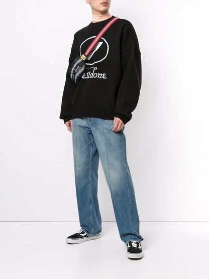 Logo Intarsia Jumper