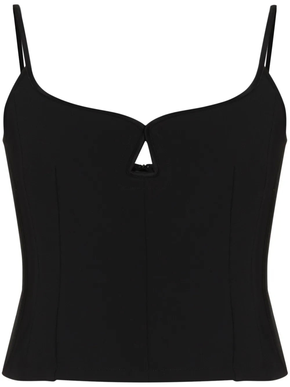 Marlo Sweetheart-Neck Top