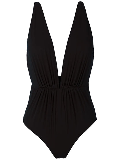Clavert Plunging Neck One-Piece