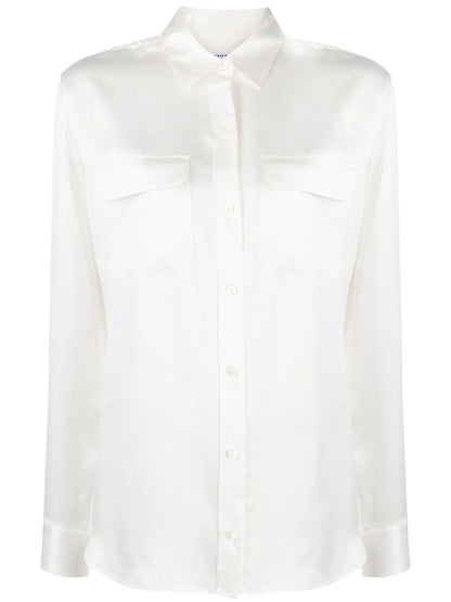 Signature Silk Satin Shirt