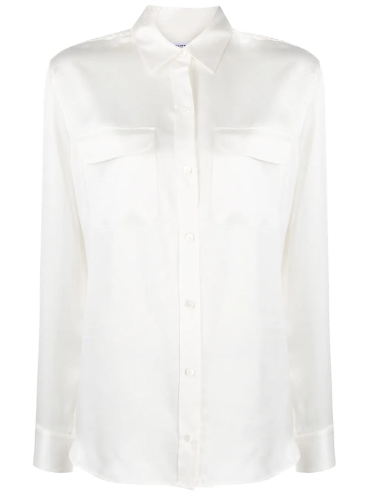Signature Silk Satin Shirt