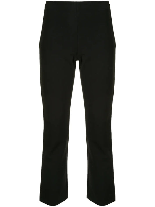 High-Waisted Cropped Trousers