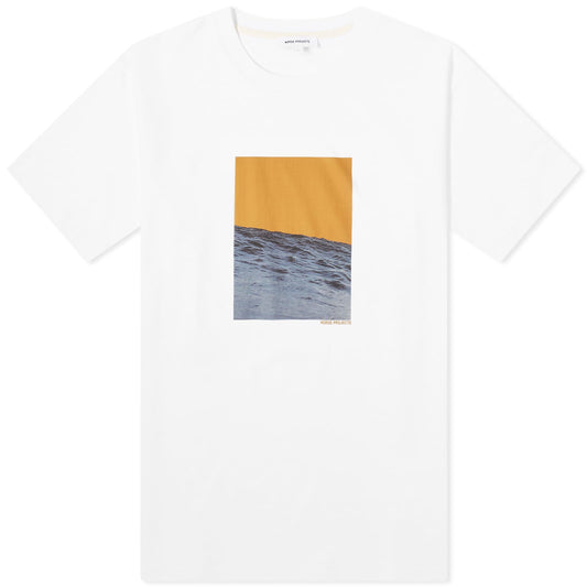 Johannes Organic Waves Print T-shirt