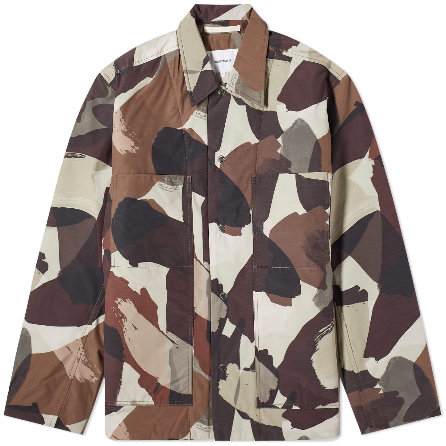 Pelle Camo Nylon Insulated Jacket