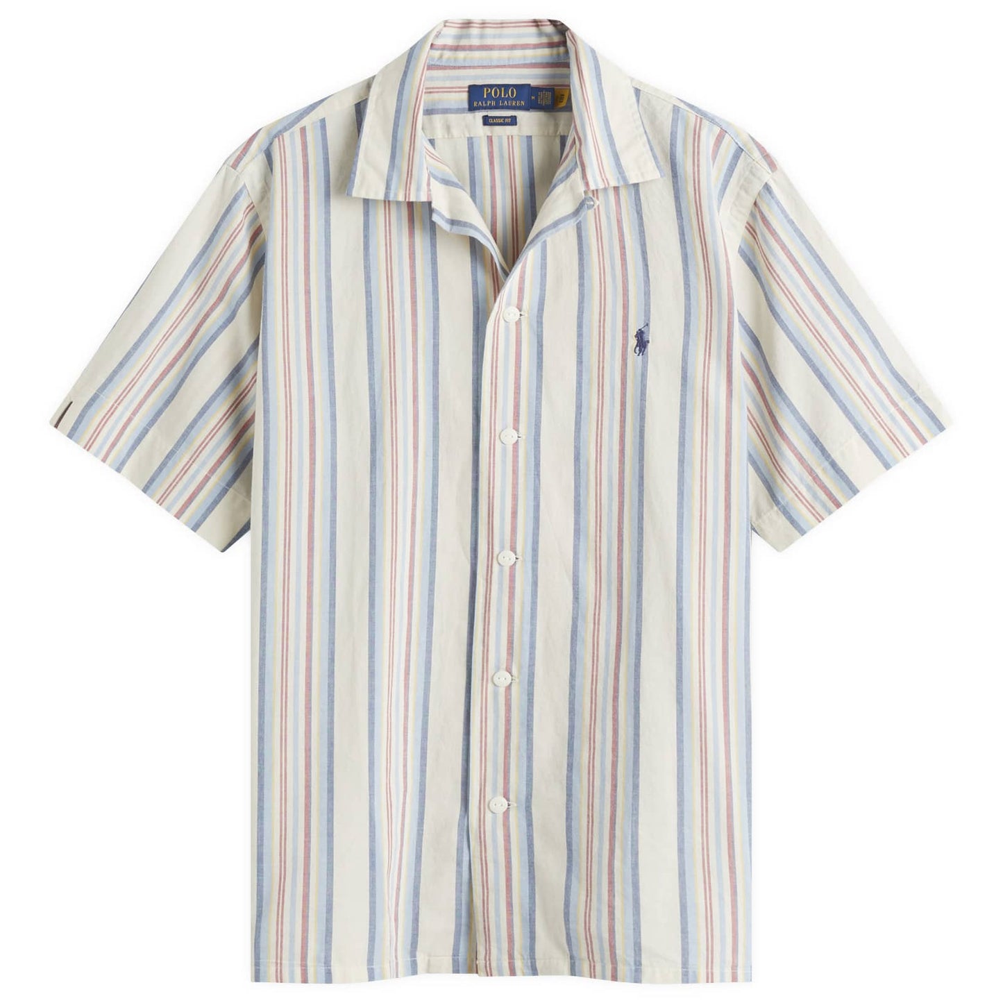 Classic Fit Stripe Vacation Shirt