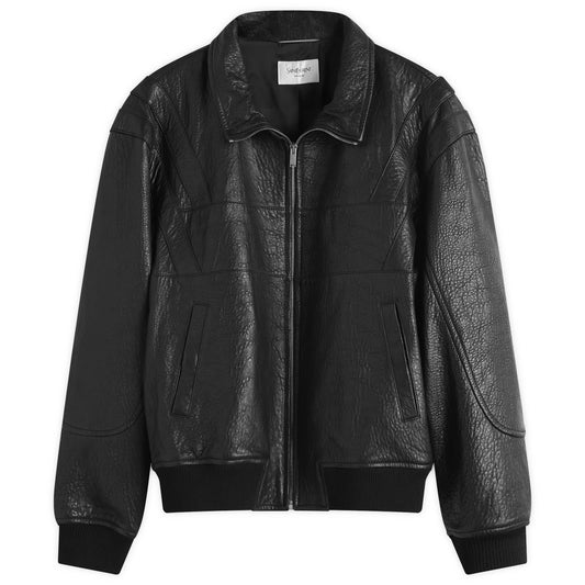 Leather Teddy Jacket