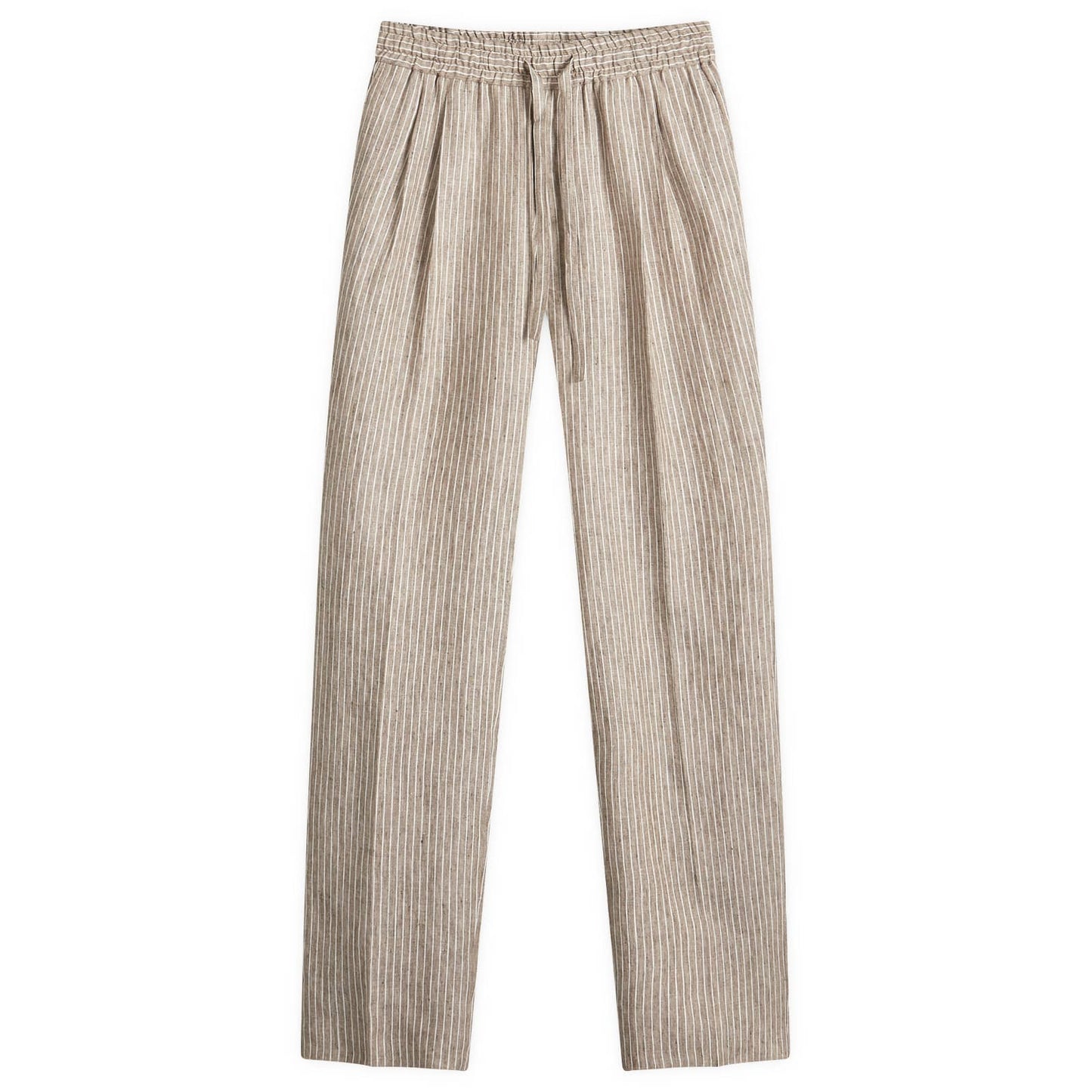 Pinstripe Linen Trousers