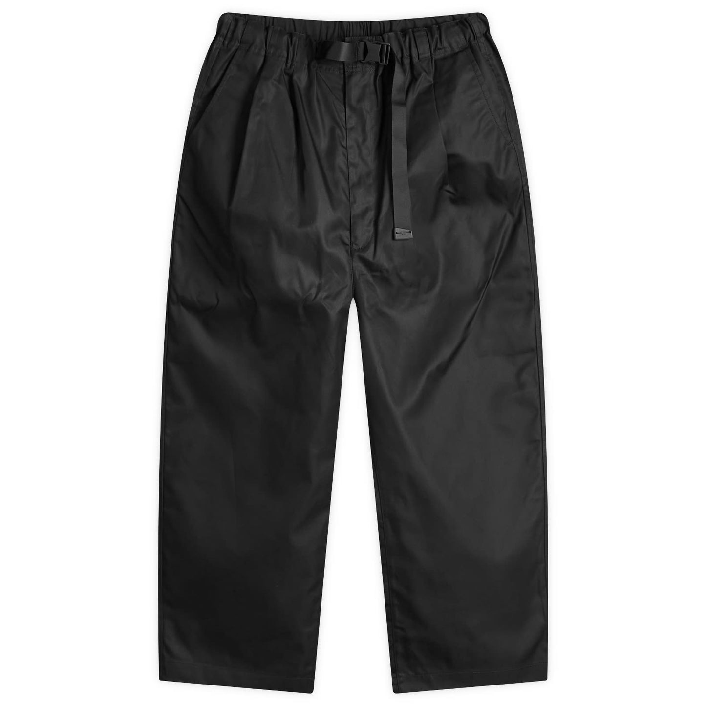 Poly Gabardine Belted Trousers