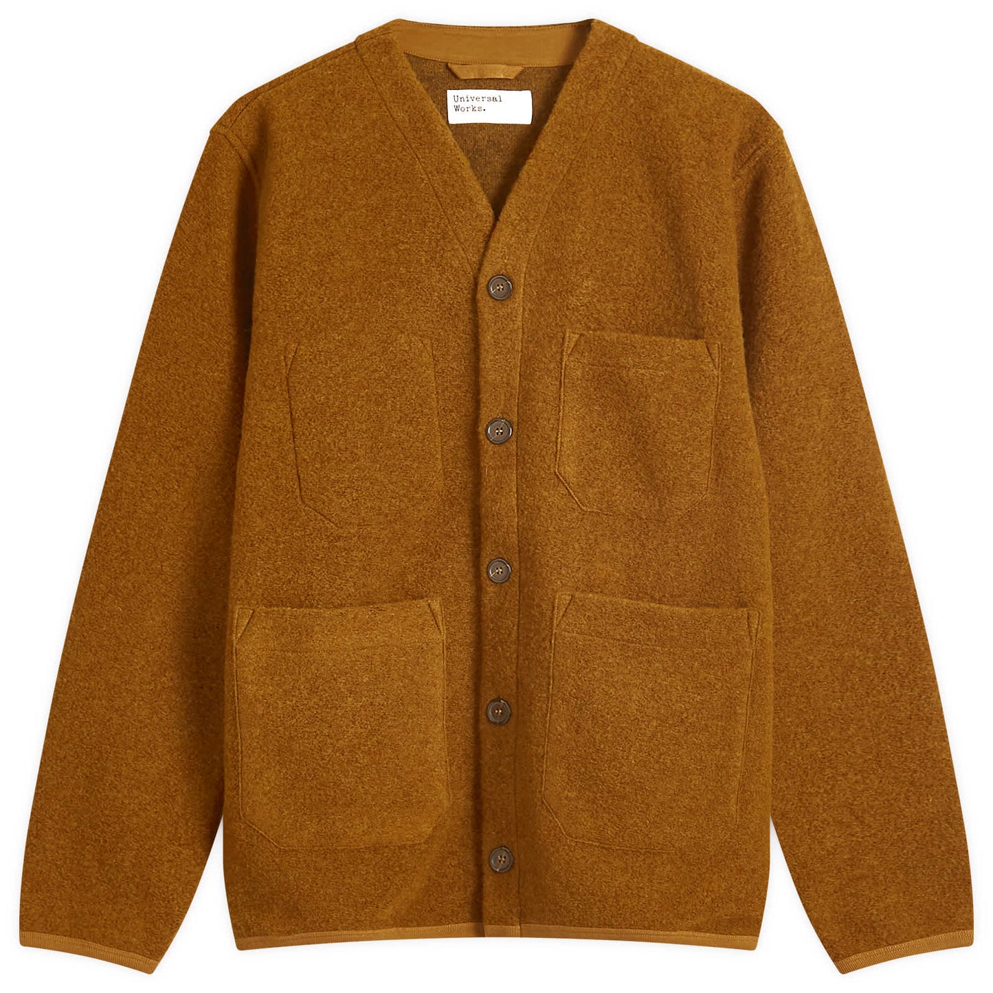 Wool Fleece Cardigan