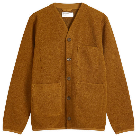 Wool Fleece Cardigan