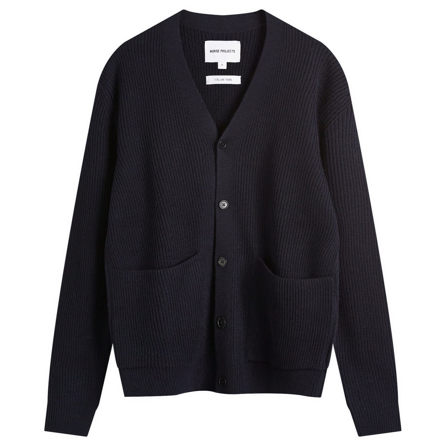 Loki Wool Rib Knit Cardigan