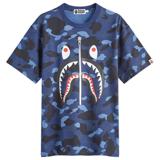 All Over Colour Camo Shark T-Shirt