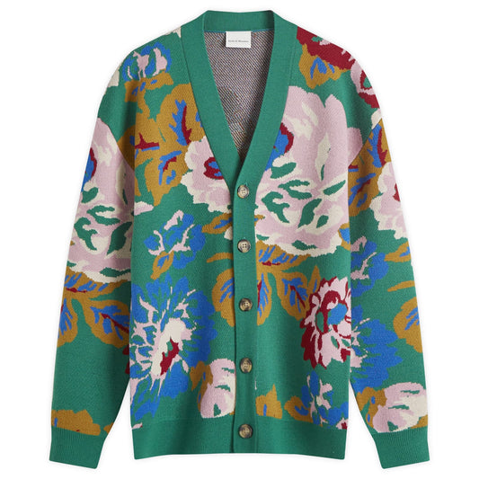 Peony Intarsia Cardigan