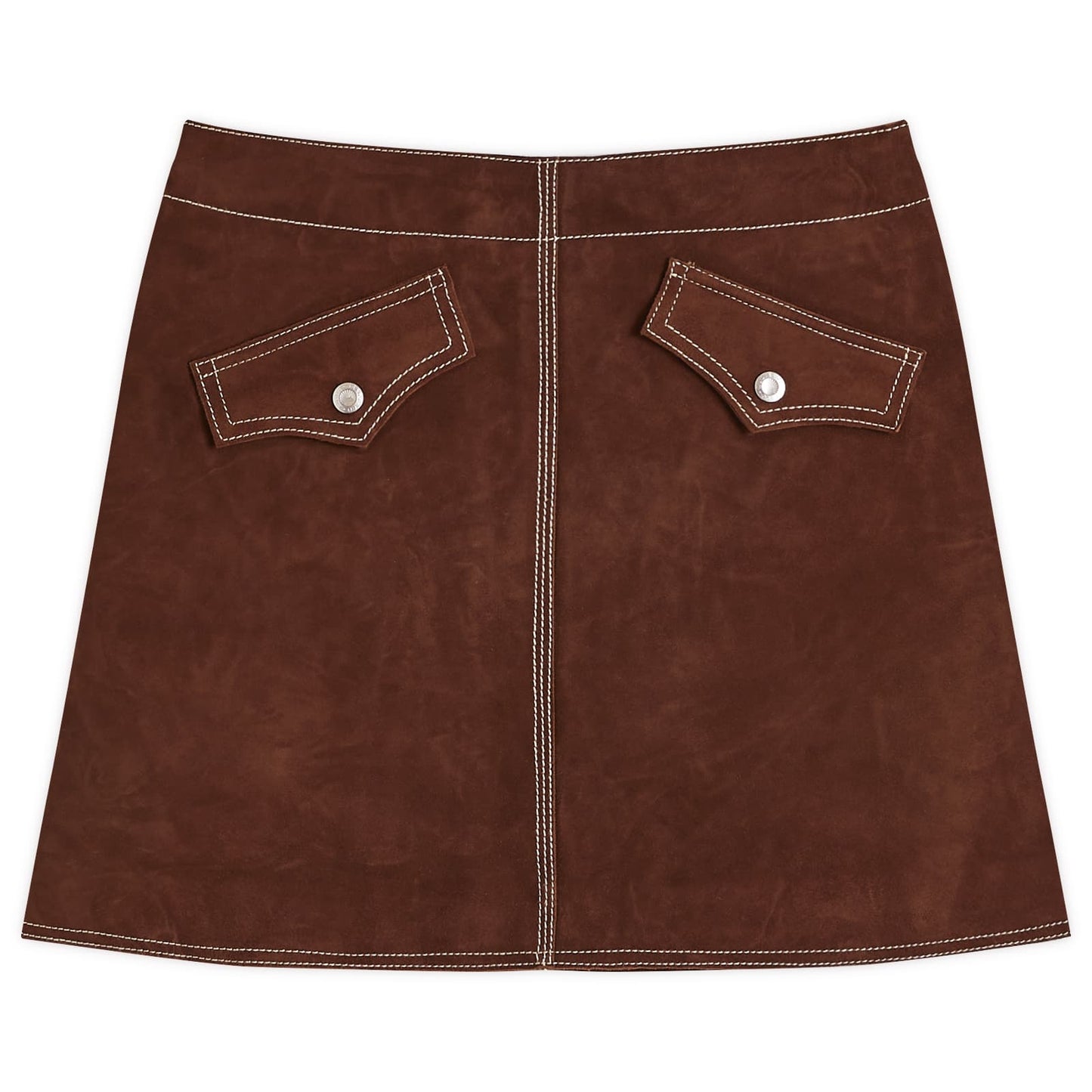 Elvy Western Suede Skirt