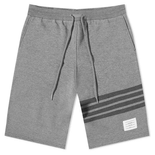 Thom Browne Tonal 4 Bar Sweat Shorts