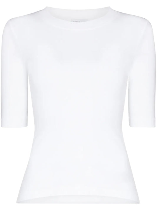 Half-Sleeve Crew Neck T-Shir