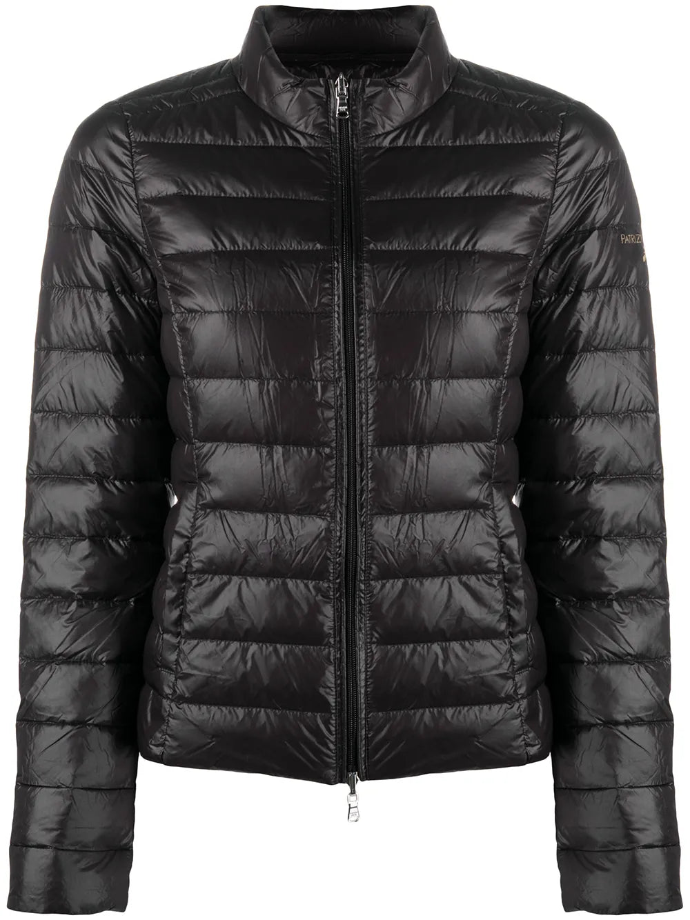 Zip-Up Logo Puffer Jacket