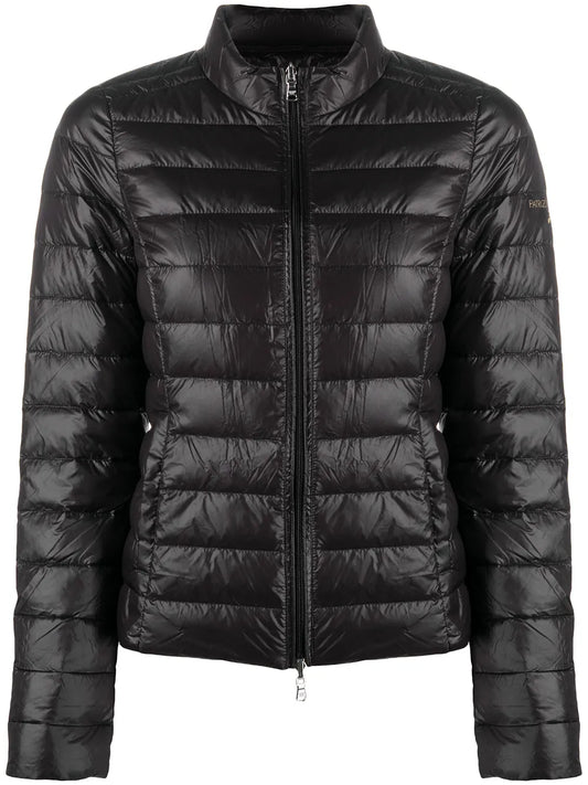 Zip-Up Logo Puffer Jacket