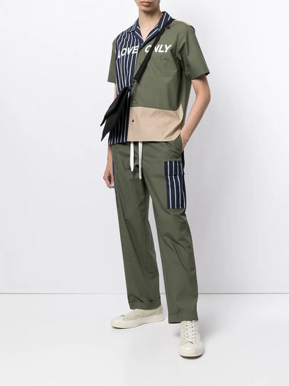 Love Only Print Panelled Shirt