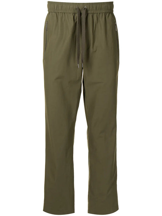 Side Stripe Straight-Leg Track Pants