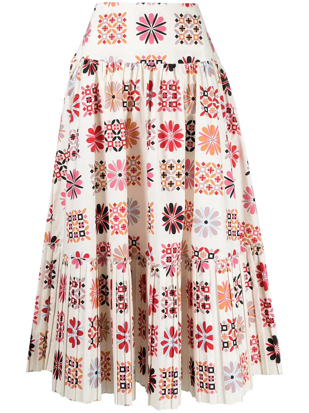 Balletto Midi A-Line Skirt